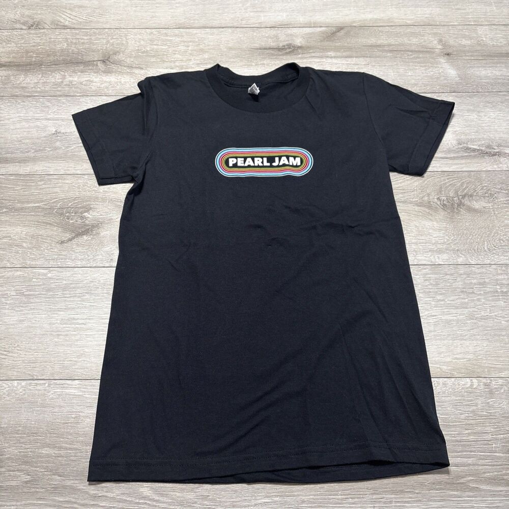 NWOT Pearl Jam Concert SS Tee North America 2016 Tour Black American Apparel M